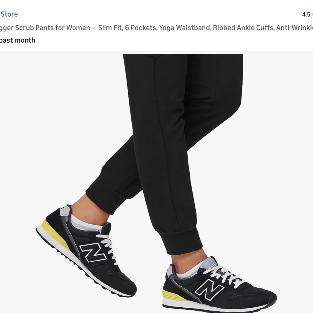 Figs Black Jogger Scrub Pants Black Technical Collection Apparel - Picture 11 of 11